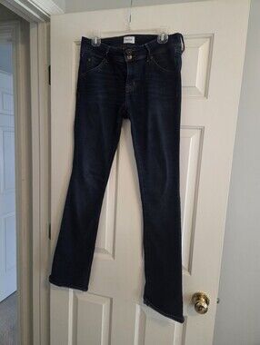 Hudson Dark Blue Women's Stretch Jeans - Classic Mid-Rise